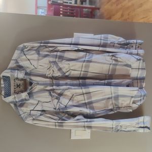 Wrangler 20x mens snap shirt. Size med